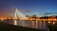 Rotterdam im Dunkeln von Michel van Kooten Miniaturansicht