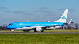 Passagierflugzeug vom Typ Boeing 737-800 der KLM. von Jaap van den Berg