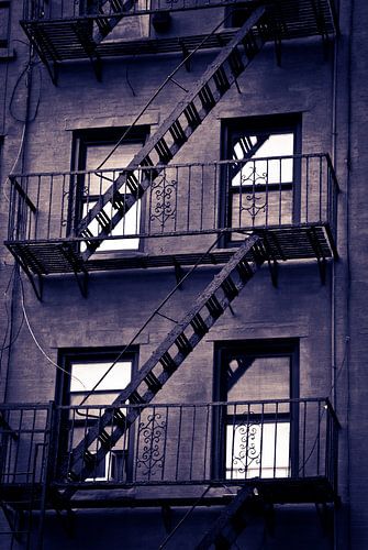 New York USA - brandtrappen