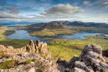 View from Stac Pollaidh #2 by Michael Valjak