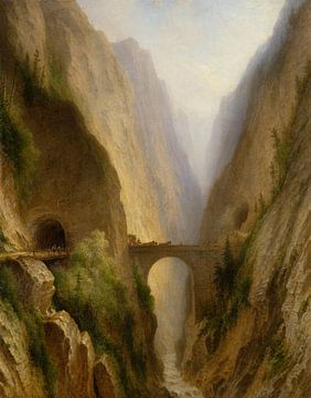 De Via Mala in Graubünden, Carl Morgenstern
