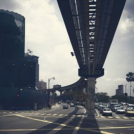 Die Straßen von Kuala Lumpur von Guido Heijnen