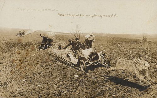 When we go after anything we get it by Vintage Afbeeldingen