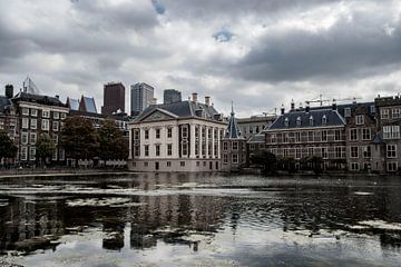 Binnenhof en hofvijver Den Haag van Xandra Ribbers