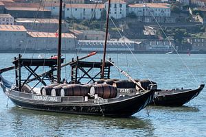 Transportschepen in de haven van Porto van Detlef Hansmann Photography