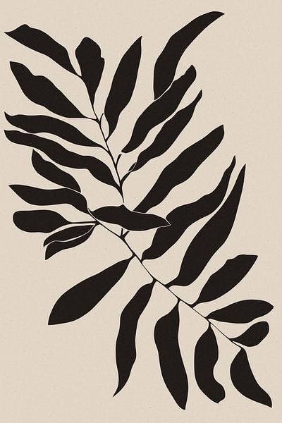 Leafs On Twig von Treechild