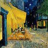 Caféterrasse am Abend (Vincent van Gogh)von Rebel Ontwerp