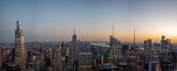 Panorama with Empire State Building by Karsten Rahn