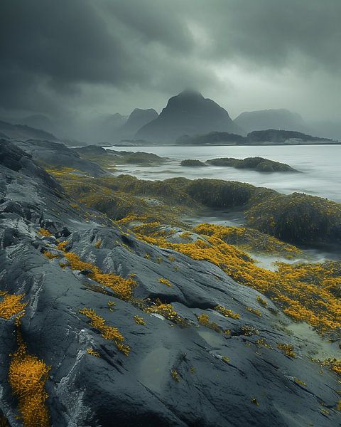 Strandspaziergang in Island von fernlichtsicht