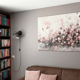Kundenfoto: little roses von Christin Lamade, auf Leinwand