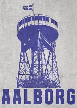 Aalborgtårnet van DEN Vector