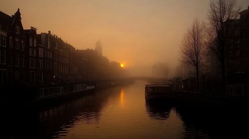 Mist in Amsterdam