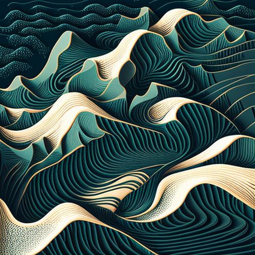 Rhythmen von Sand und Meer