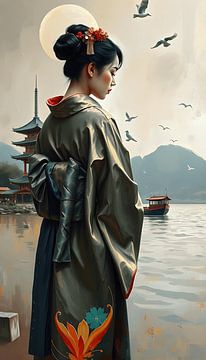 Geisha by Jolique Arte