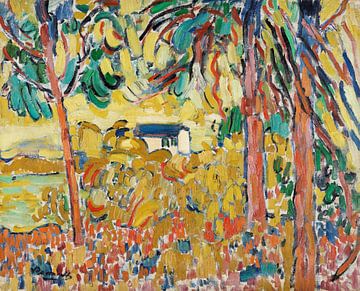 Landschap bij Chatou, Maurice de Vlaminck