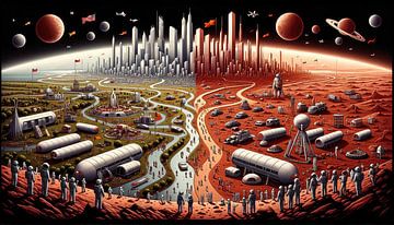 The colonization of Mars