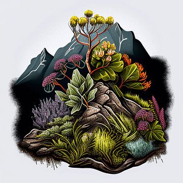 Fantasie top van Vythryd Arts