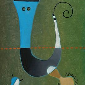 Ole Kandelin - Compositie (1946) van Peter Balan