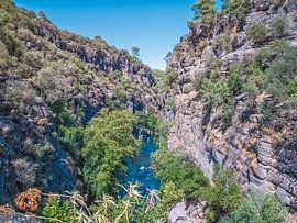 Between The Mountains Flowing River by Nature Life Ambience
