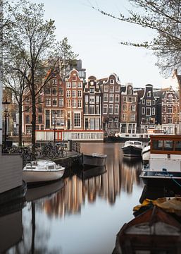 Huizen op Amstel, Amsterdam van Lorena Cirstea