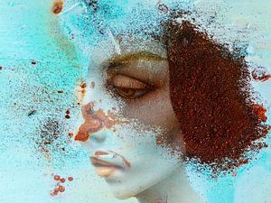 The woman with the rusted hair