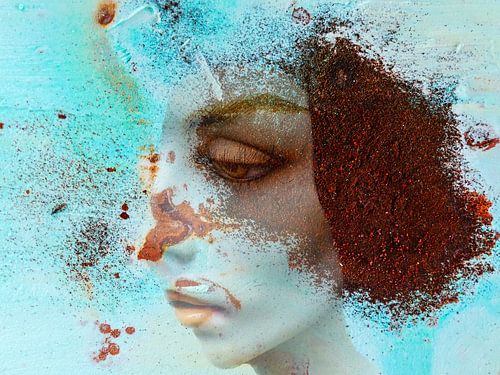 De vrouw met het verroeste haar