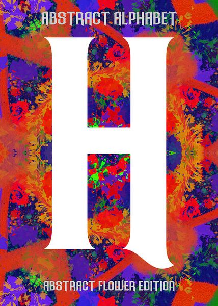 alphabet letter by shichiro ken