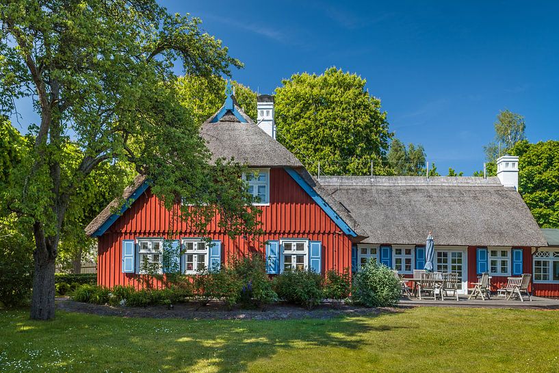 Historisches Reetdachhaus in Born am Darß, Mecklenburg-Vorpommern von Christian Müringer