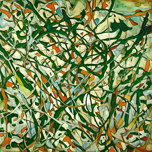 Abstrakte Ausdrucksformen - eine Hommage an Jackson Pollock
