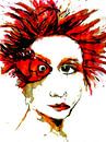 Femme Fatale Rouge von Anita Snik-Broeken Miniaturansicht