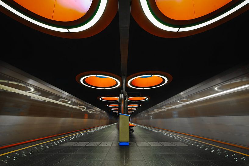 Metrostation Brussel van Dennis Donders