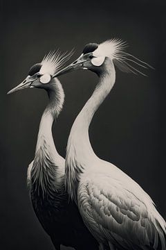 Cranes by Treechild