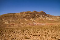 Kleurenpallet in zandsteen, Midden-Atlas Marokko van Easycopters thumbnail