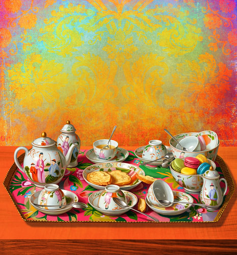 Vivid High Tea van Marja van den Hurk