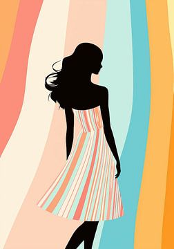 Elegant Waves van Bianca ter Riet