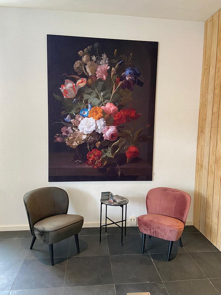 Vase mit Blumen, Rachel Ruysch 