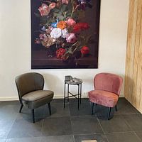 Klantfoto: Vaas met bloemen, Rachel Ruysch (gezien bij vtwonen), als artframe