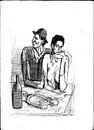 MAN + VROUW CAFE van Vincent Jacobs thumbnail
