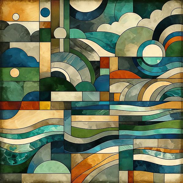Mosaik meerKlee von Lois Diallo