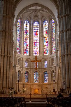Kathedraal van Autun, Frankrijk. Geweldig als ArtFrame of op canvas. van Josine Claasen