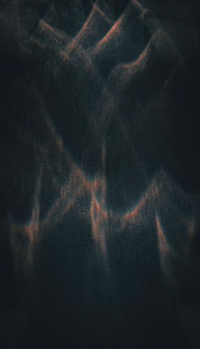 Abstract Dance of Light and Crystal: Enchanting Reflections Shaped by the Sun in an Artistic and Mystical Play of Colour and Shapes