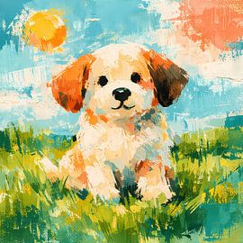 A sunny day in doggy paradise by ButterflyPix