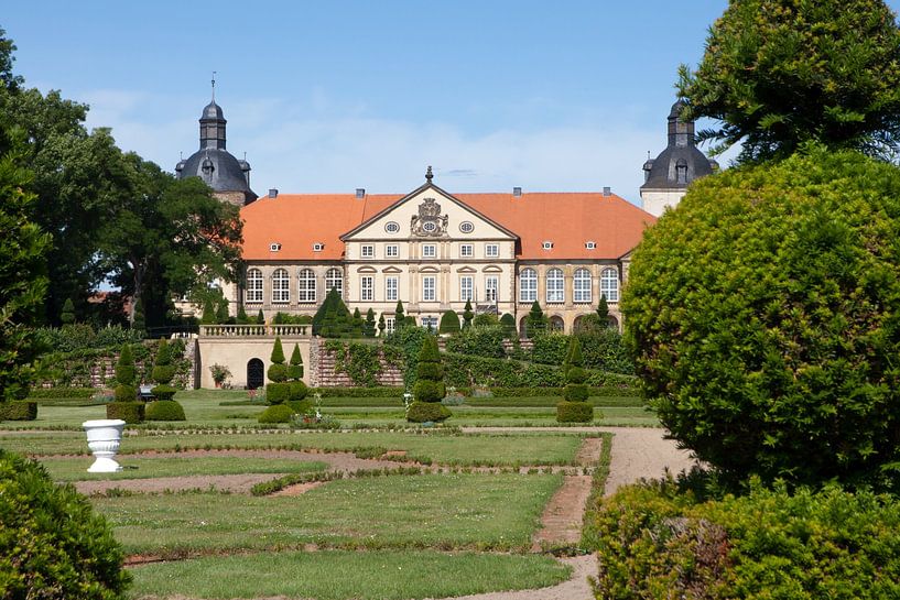 Kasteel Hundisburg bij Magdeburg (Saksen-Anhalt) van t.ART