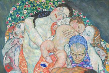 Leben (Ausschnitt aus Tod und Leben), Gustav Klimt