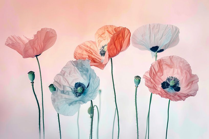 Mohn | Mohn von Poster Art Shop