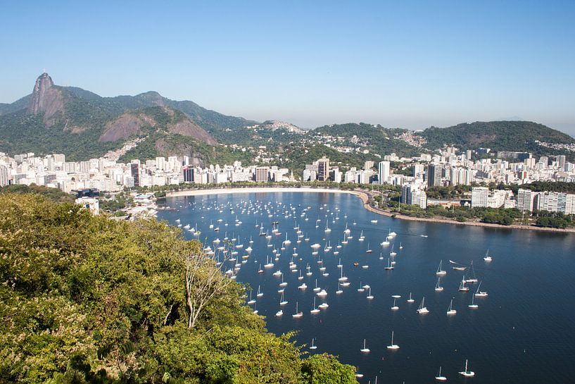 De baai van Botafogo, Rio de Janeiro van Martijn