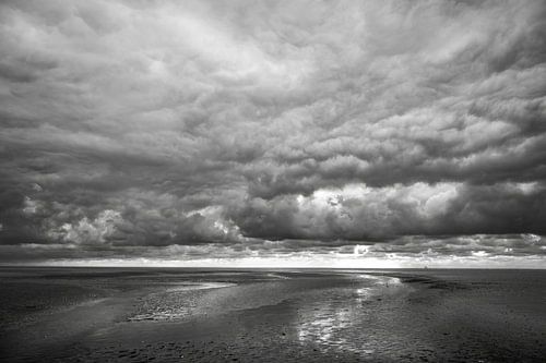 Bui boven Schiermonnikoog van Gonnie van de Schans
