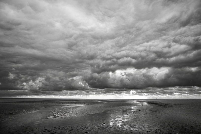 Schauer über Schiermonnikoog von Gonnie van de Schans