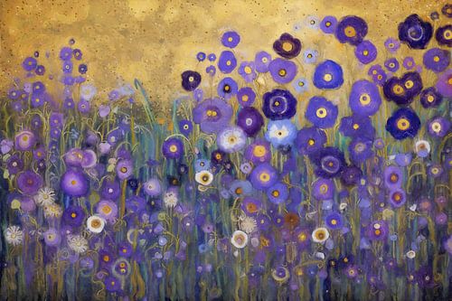 Avondlicht in het Bloemenveld