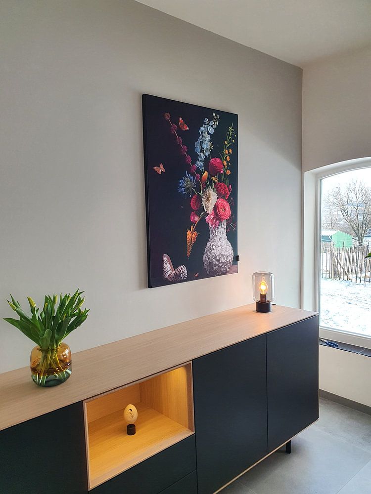 Flower Art Balthasar van der Ast  by Fine Art Flower - Artist Sander van Laar 